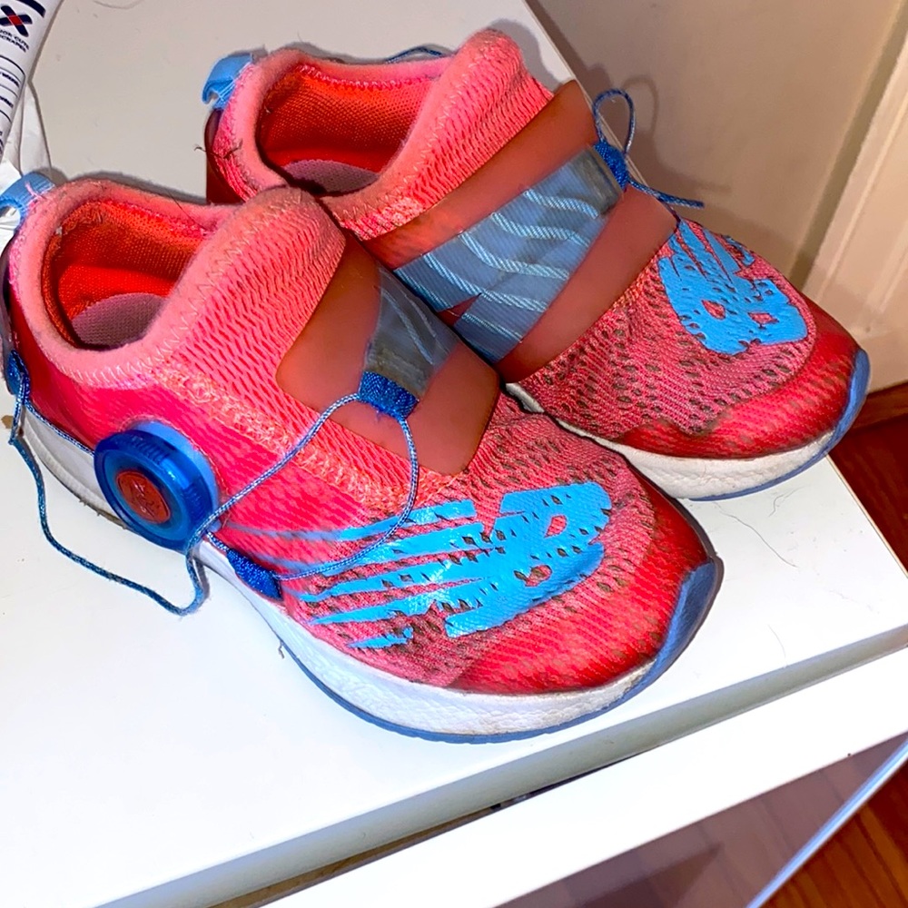 Toddler size 10 New Balance Boa sneakers